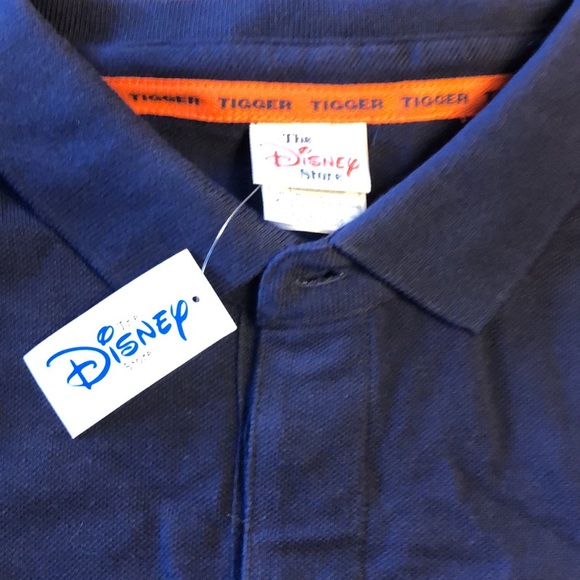 Authentic Tigger Disney Quarter Button Shirt XL - Picture 3 of 6